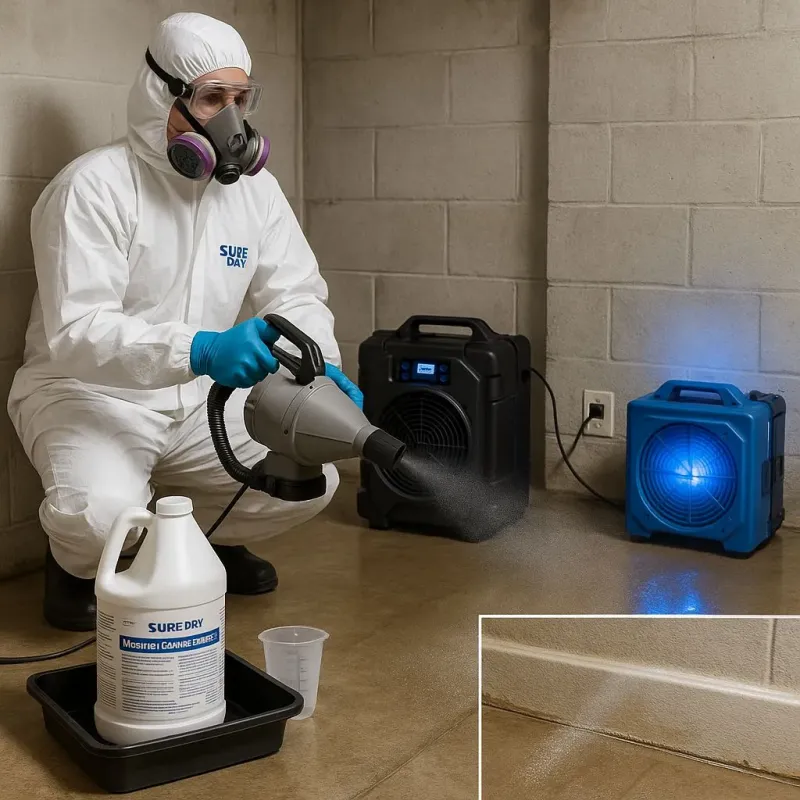 Sanitization and Odor Removal process in Washington Park, FL